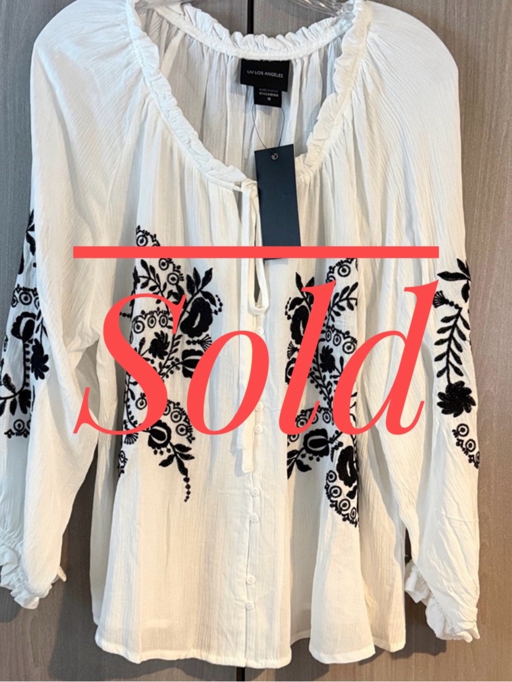 White Liv Los Angeles Blouse